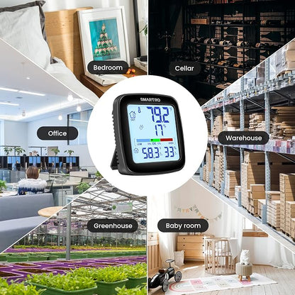 SMARTRO SC92 Professional Indoor Outdoor Thermometer Wireless Digital - Image 7
