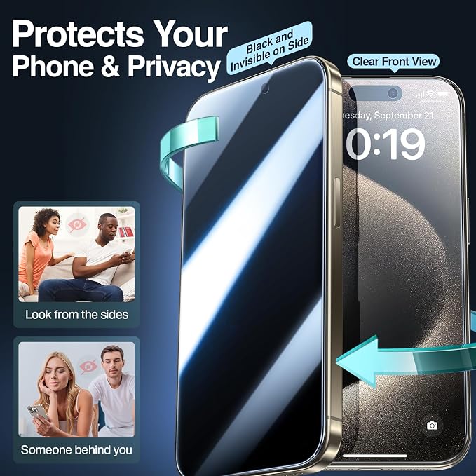SMARTDEVIL 2PACK Privacy Screen Protector - Image 3