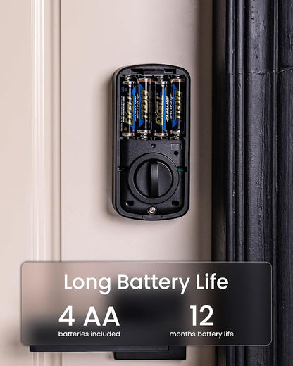 DESLOC A100F Keypad Fingerprint Door Lock, Keyless Entry Door Lock, Smart Lock - Image 3
