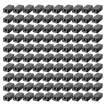 ZUZONG 100 PCS Gigabit RJ45 Coupler, Ethernet Extender Connector in Line Coupler by ZUZONG