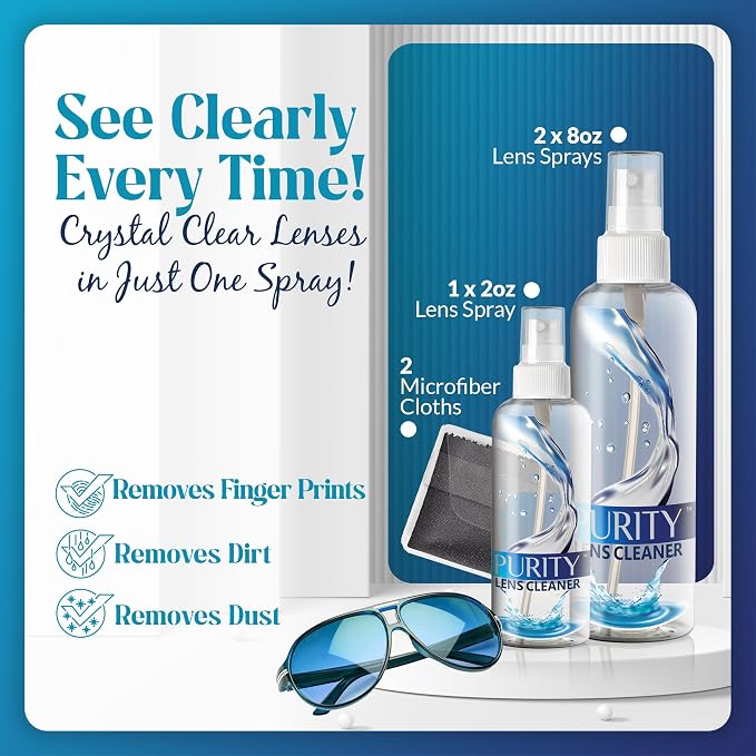 Purity Eyeglass Lens Cleaner Kit - Image 2