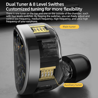 KZ AS24 in-Ear Monitor Headphone 24BA Drivers High-Performance IEM Earphones - Image 3