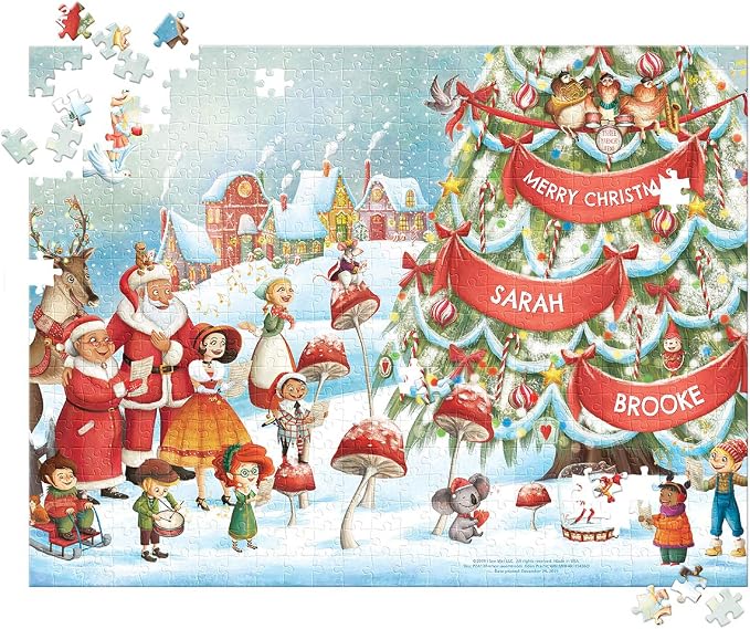 My Very Own™ Christmas Personalized Puzzle - 500 Pieces - Image 2