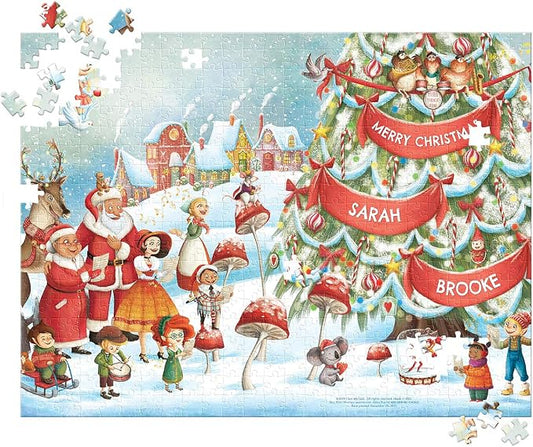 My Very Own™ Christmas Personalized Puzzle - 500 Pieces - Image 2