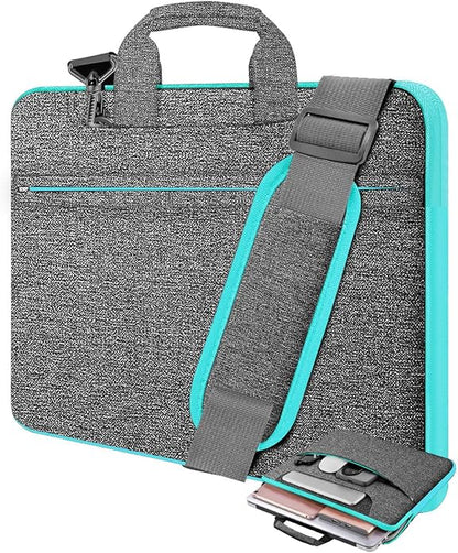 Universal Laptop Shoulder Bag 13-17.3 Inch Shockproof Briefcase by Hseok