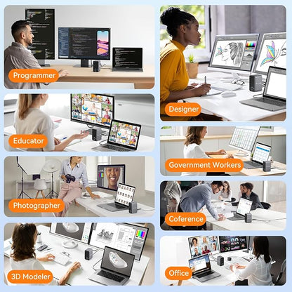 TobenONE Docking Station Dual Monitor - Image 6