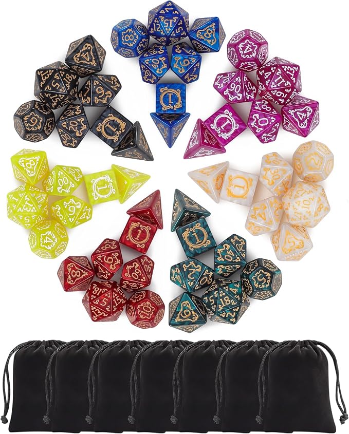 CiaraQ DND Dice Sets by CiaraQ