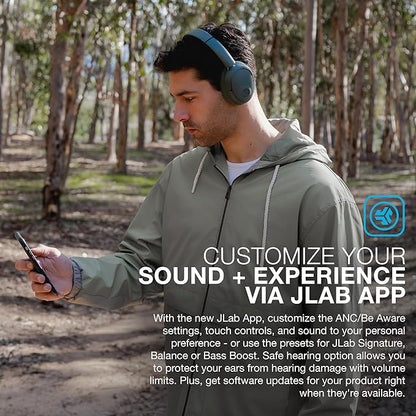 JLab JBuds Lux ANC Wireless Headphones, Hybrid Active Noise Cancelling - Image 5