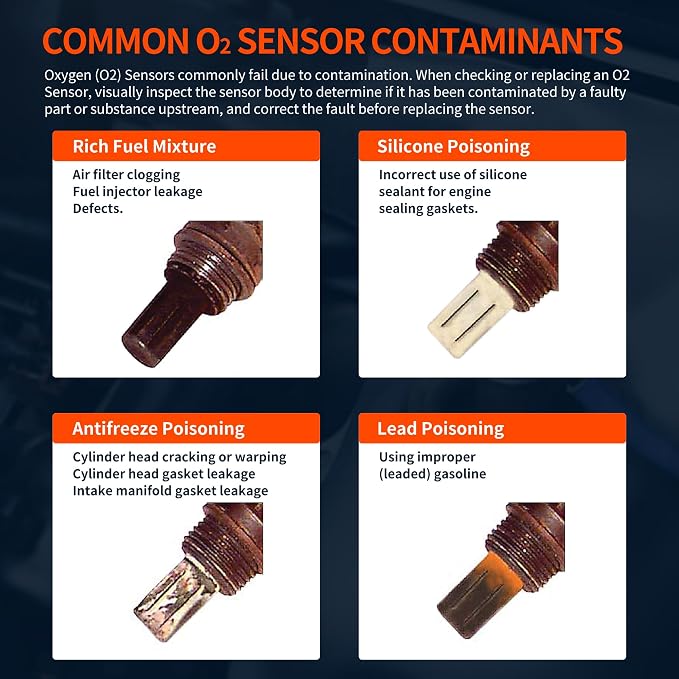 HiSport 234-4528 234-4529 O2 Oxygen Sensor Upstream Downstream 2Pcs - Image 6