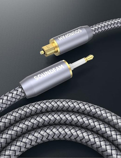 Toslink to Mini Toslink Cable Optical Audio Cable - Image 7