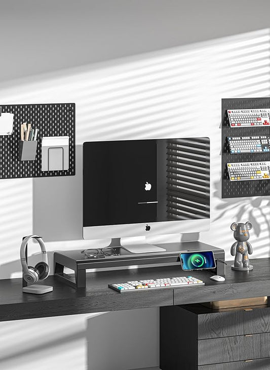 Computer monitor stand Laptop Desk Shelf & Monitor Riser ，21.6 inches, 22W - Image 2