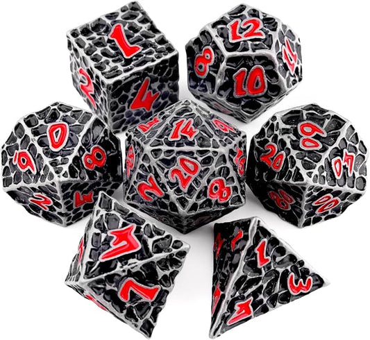 Haxtec DND Dice Set Polyhedral D&D Dice Compatible by HaxtecDice