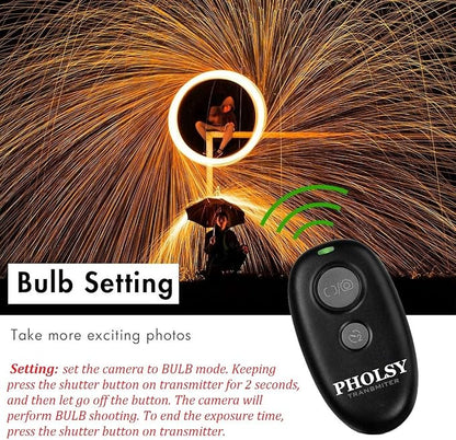 PHOLSY Wireless Shutter Release Remote Control - Image 5