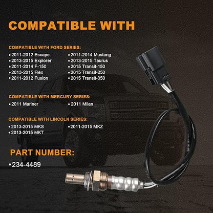 Sensor de Oxígeno Downstream Compatible con F150 2011-2014, Escape MKZ - Image 2
