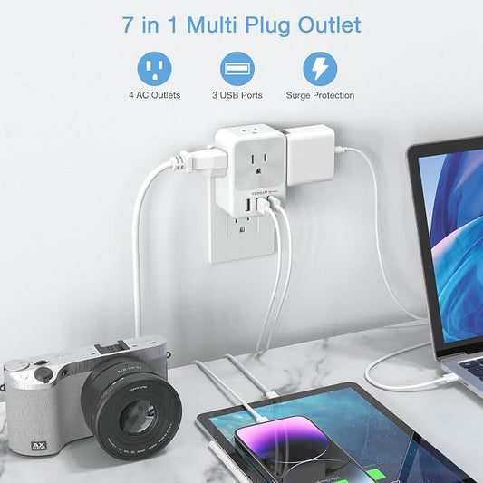 Multi Plug Outlet Splitter - Image 2