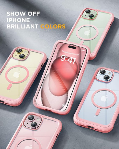 Miracase Glass Series for iPhone 15 Case Full-Body Magnetic Case - Image 7
