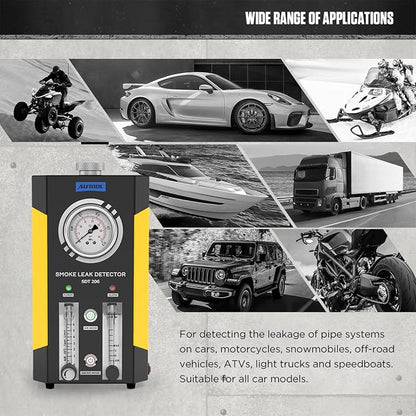 AUTOOL Automotive Smoke Leak Detector Tester EVAP Smoke Machine - Image 3