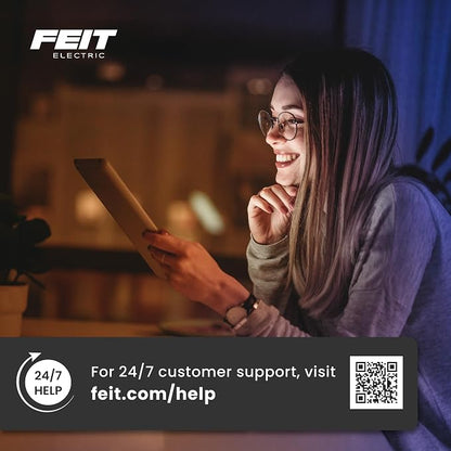 Feit Electric PAR38/RGBW/CA/AG 90 Watt Equiv, 2.4 GHz WiFi Only, No Hub Required - Image 12