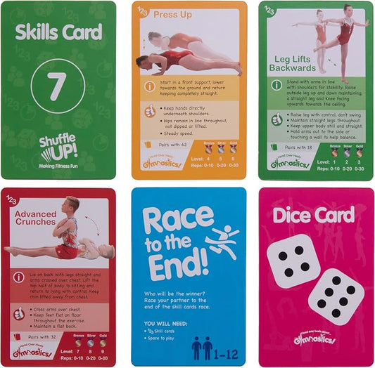 Shuffle Up Gymnastics Card Games - Image 2