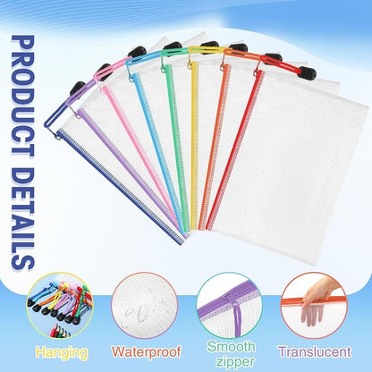 Jetec 32 Pcs Mesh Zipper Bags Toy Storage Bikini Organizer Bag Bolsas Para - Image 3