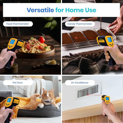 Etekcity Infrared Thermometer Laser Temperature Gun 774, Meat Food Candy Oven - Image 2
