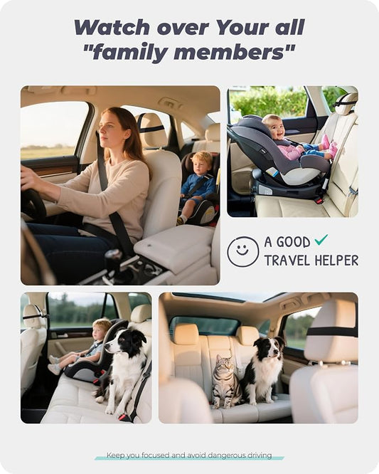 NO.1 Magnetic Baby Car Camera, Auto Night Vision, 360° Rotation Car Camera - Image 2