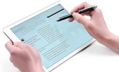 Stylus, Compatible with iPad, Kindle Fire, 4 Extra Replaceable Hybrid Fiber Tips - Image 4