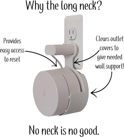 Google WiFi Outlet Holder Mount Stand: No Messy Screws! - Image 5