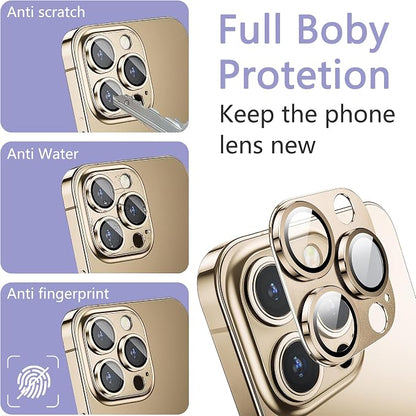 2 Pack Camera Lens Protector for iPhone 14 Pro/iPhone 14 Pro Max, AR Tempered - Image 5