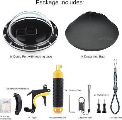 Dome Port for GoPro Hero 9 10 11 12 13 Black- Underwater Waterproof Dome Port - Image 8