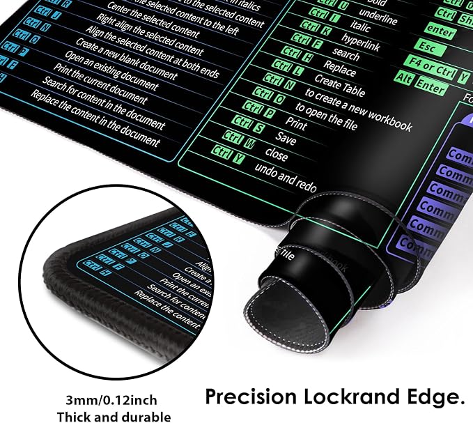 Galdas Gaming Mouse Pad XXL XL Large Long Extended Big Mousepad Non-Slip Rubber - Image 4