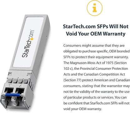 StarTech HP J4858C Compatible Transceiver Module Gigabit Fiber SFP 0.5" x 0.6" - Image 5
