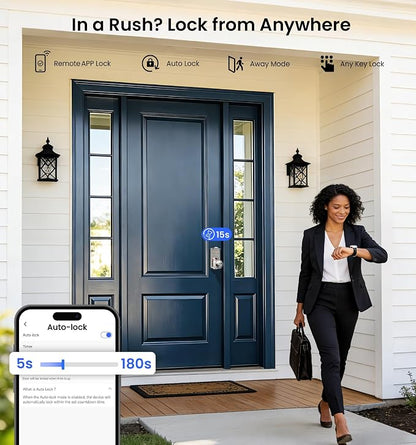 Veise VE028 Built-in Wi-Fi Smart Lock - Image 8