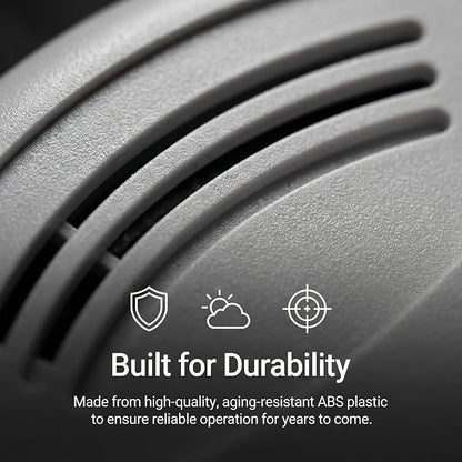 6 Pack Photoelectric Smoke Detector, 10-Year Battery Operated Fire Alarm - Image 5