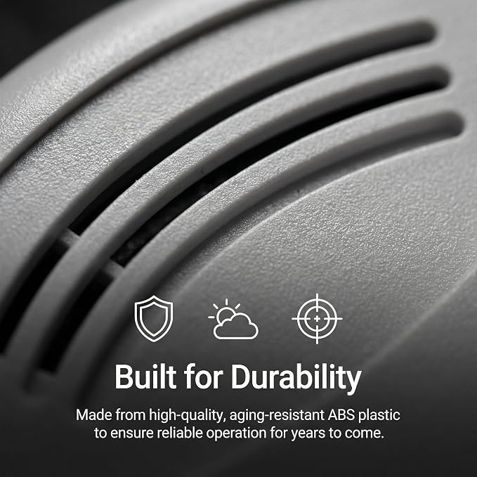 9 Pack Photoelectric Smoke Detector, 10-Year Battery Operated Fire Alarm - Image 5