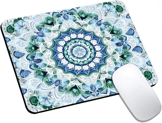 Mouse Pad, Cute Aesthetics Mandala Pattern Mouse Pads by HUOCAIREN