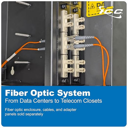 ICC LC to ST Duplex Multimode 62.5/125 Fiber Patch Cable, OFNR Riser, 2.0mm Zip - Image 8