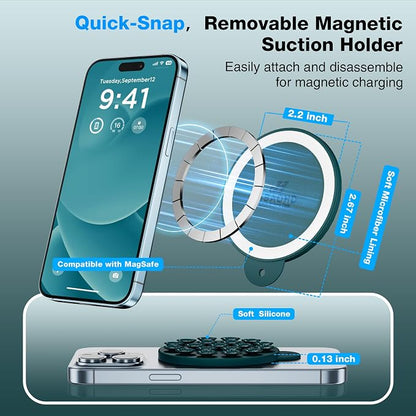 Magnetic Suction Cup Phone Mount - Image 3