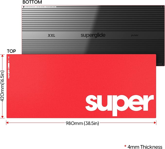 Pulsar - Superglide Premium Glass Mouse Pad XXL ALUMINO-Silicate Glass Surface - Image 6