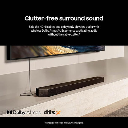 Samsung Q800D 5.1.2ch Soundbar w/Wireless Dolby Atmos Audio, Q-Symphony - Image 5