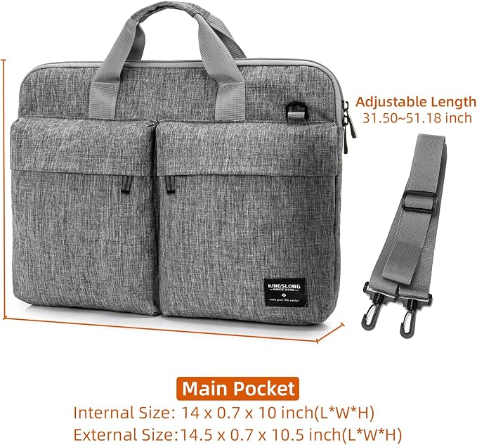 KINGSLONG 14 inch Laptop Bag - Image 4