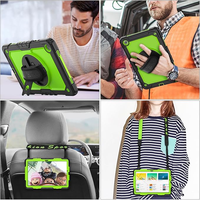 SEYMAC stock Case for Samsung Galaxy Tab A8 10.5'', Full-Body Drop Protection - Image 3