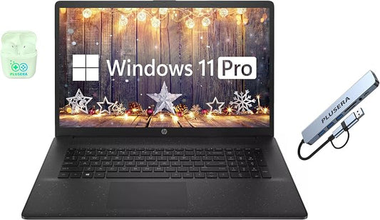 HP 17.3" Business Laptop Computer, 64GB RAM 2.2TB Storage, 10-Core Intel Core i5 by HP