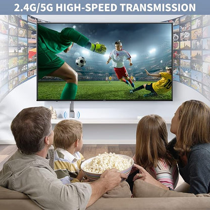 Wireless HDMI Display Dongle Adapter 4K, Wireless Receiver, Streaming Media - Image 4