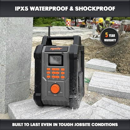 Mellif Jobsite Radio Speaker Compatible - Image 7