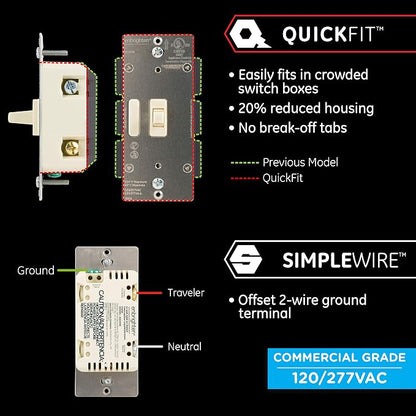 Enbrighten Add QuickFit and SimpleWire, Z-Wave/Zigbee Smart Controls, Compatible - Image 2