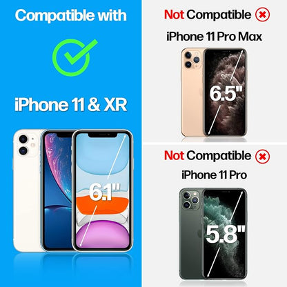 Power Theory Designed for iPhone 11, iPhone XR Screen Protector Tempered Glass - Image 3