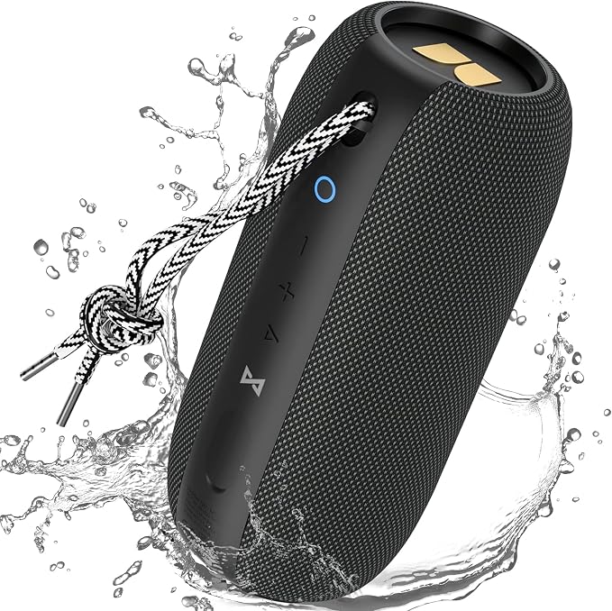 Monster S320 Portable Bluetooth Speaker, 360°Stereo Surround Sound Effect by Monster