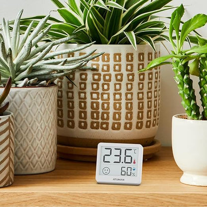 ATuMan Mini Digital Hygrometer Indoor Thermometer - Image 2
