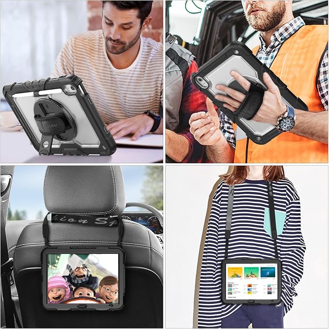 SEYMAC stock Case for iPad 11th/10th Generation 11''/10.9'' 2025/2022, - Image 4